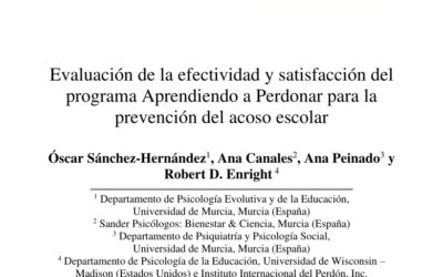 ARTÍCULO PUBLICADO POR EL INTERNATIONAL FORGIVENESS INSTITUTE