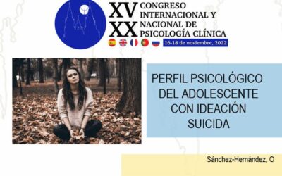 PERFIL PSICOLÓGICO DEL ADOLESCENTE CON IDEACIÓN SUICIDA